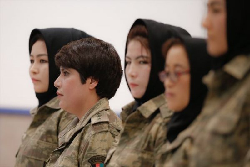 Afgan kadın subaylara TSK'dan eğitim - 8