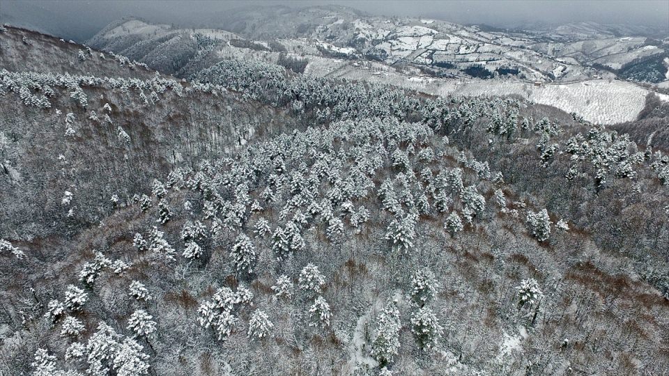 Muhteşem manzara gökyüzünden görüntülendi - 13