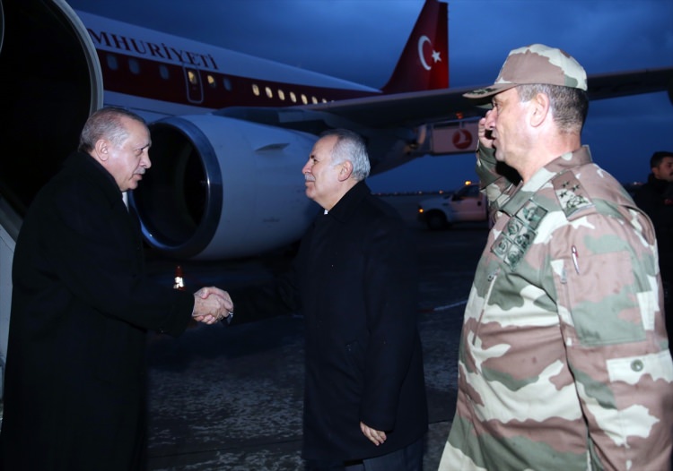 Cumhurbaşkanı Erdoğan operasyon bölgesinde! - 1