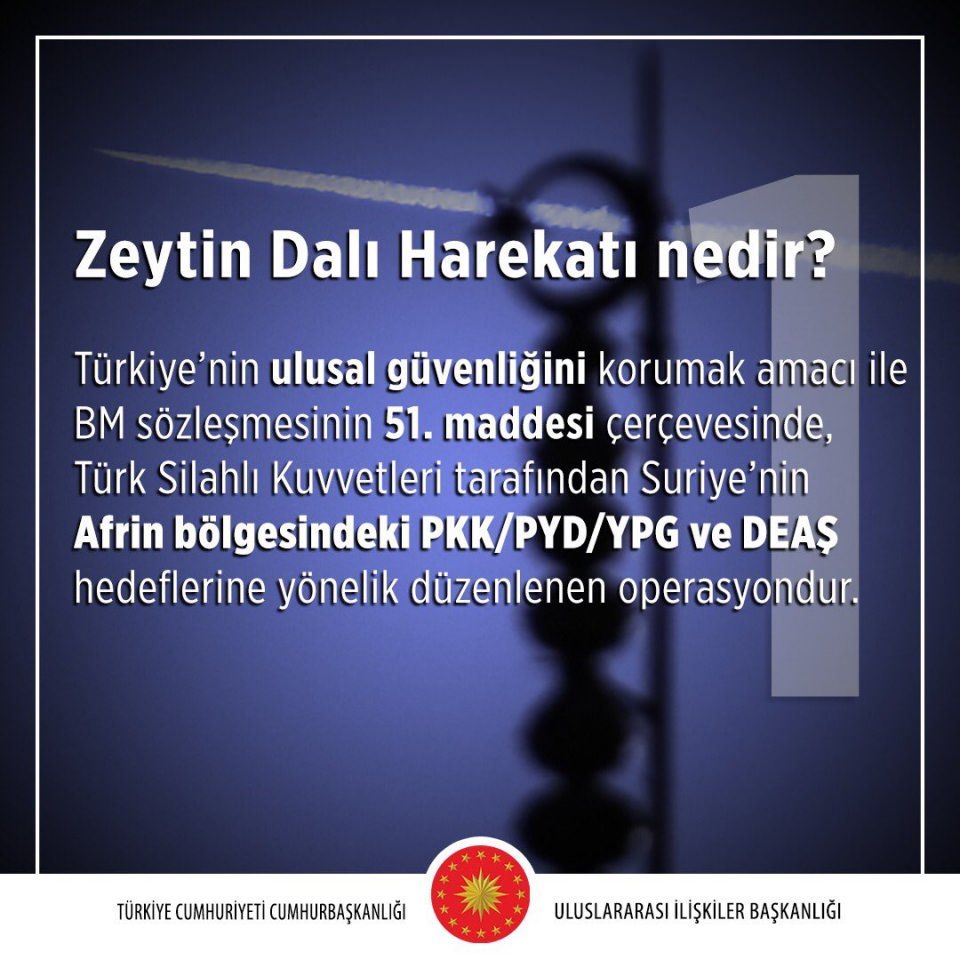 10 Soruda Zeytin Dalı Harekatı - 1