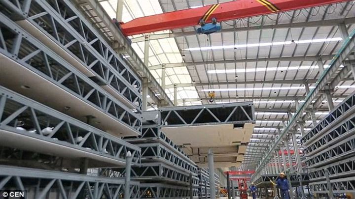 19 günde gökdelen yaptılar - 2