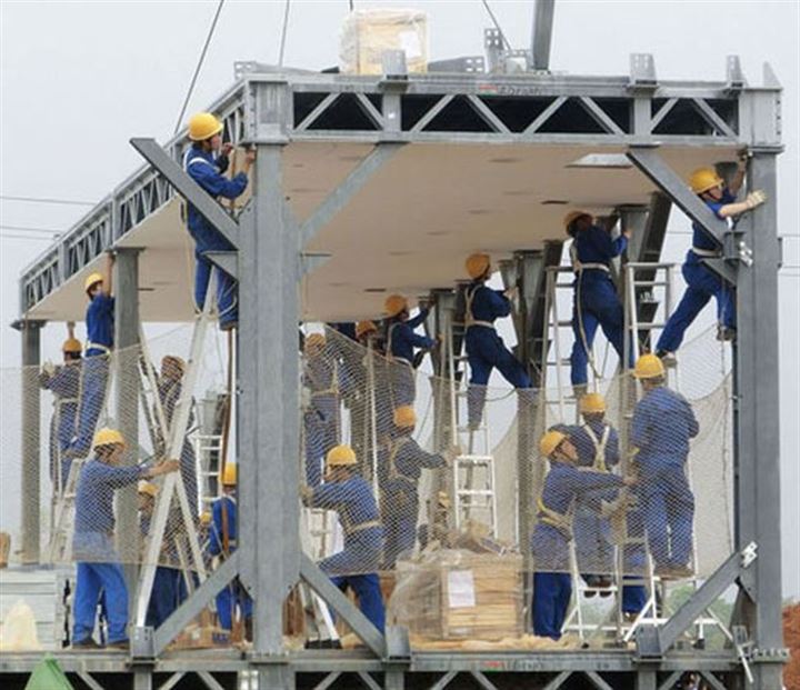 19 günde gökdelen yaptılar - 4