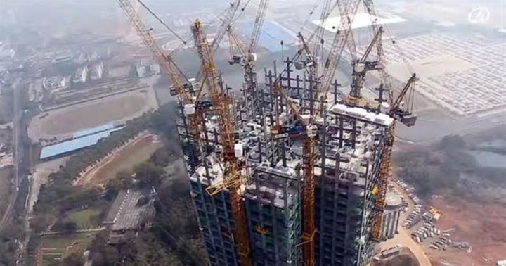 19 günde gökdelen yaptılar - 12