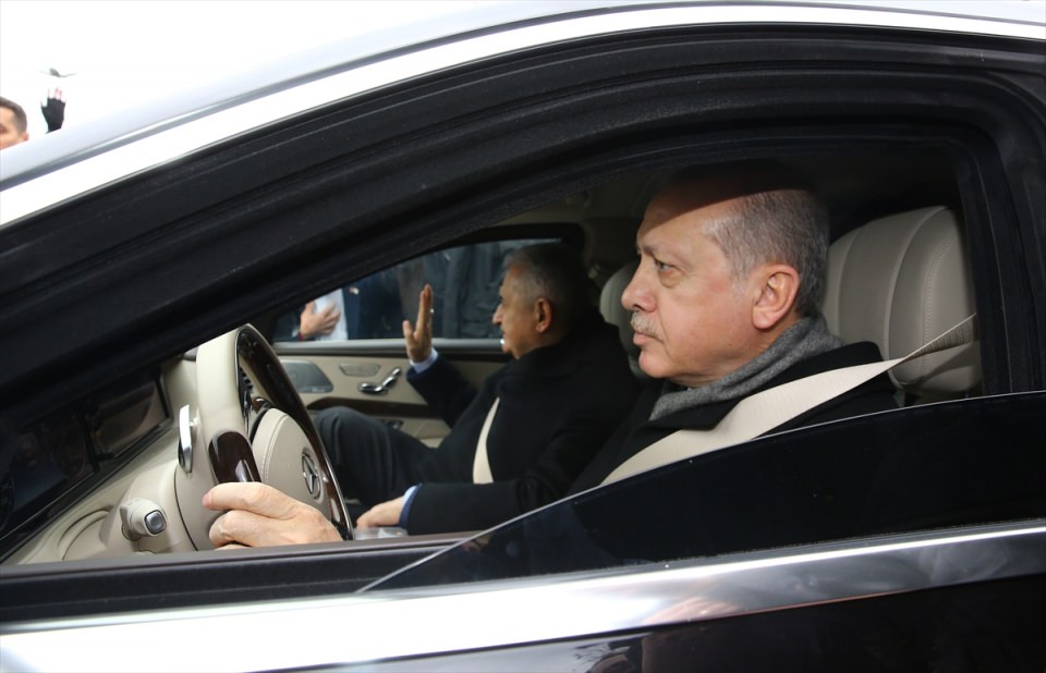 Cumhurbaşkanı Erdoğan, şoför koltuğuna geçti - 9