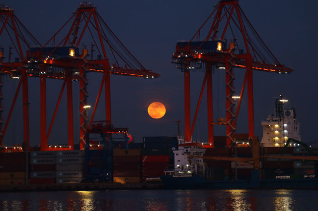 Türkiye’den “Süper Kanlı Mavi Ay Tutulması” Manzaraları - 8
