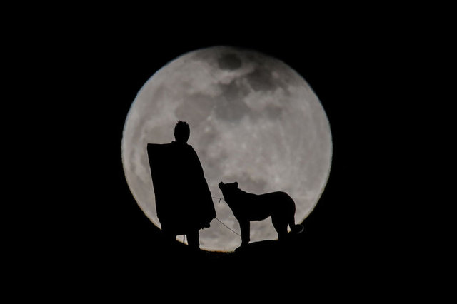 Türkiye’den “Süper Kanlı Mavi Ay Tutulması” Manzaraları - 3