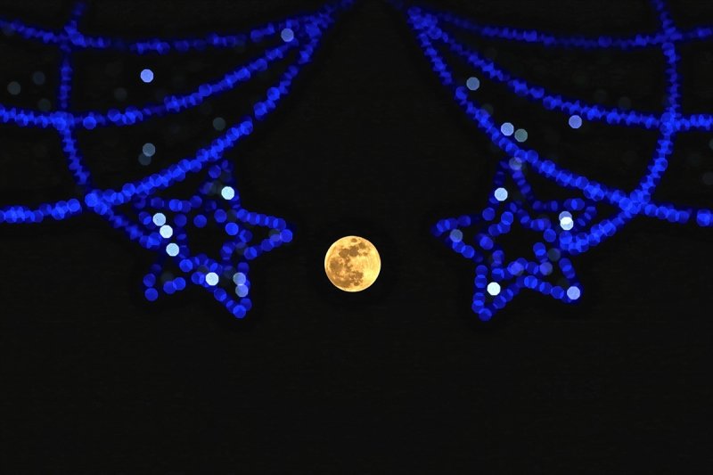 Süper Kanlı Mavi Ay'dan ilk kareler - 0