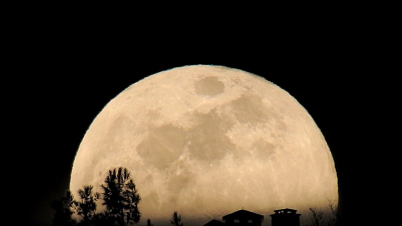 Süper Kanlı Mavi Ay'dan ilk kareler - 0