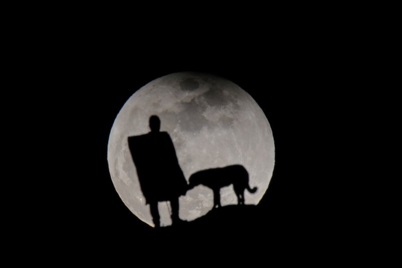 Süper Kanlı Mavi Ay'dan ilk kareler - 0