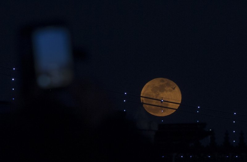 Süper Kanlı Mavi Ay'dan ilk kareler - 0