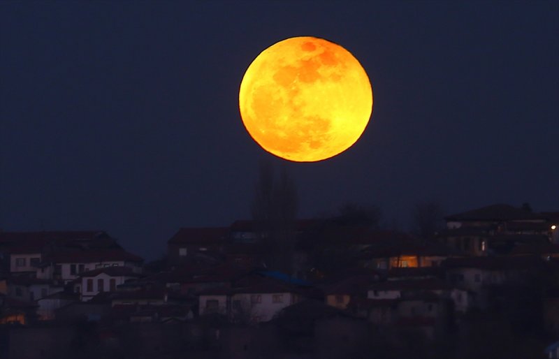 Süper Kanlı Mavi Ay'dan ilk kareler - 0