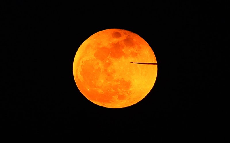 Süper Kanlı Mavi Ay'dan ilk kareler - 0