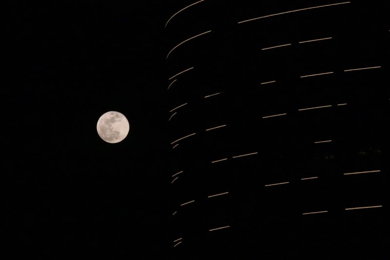 Süper Kanlı Mavi Ay'dan ilk kareler - 0