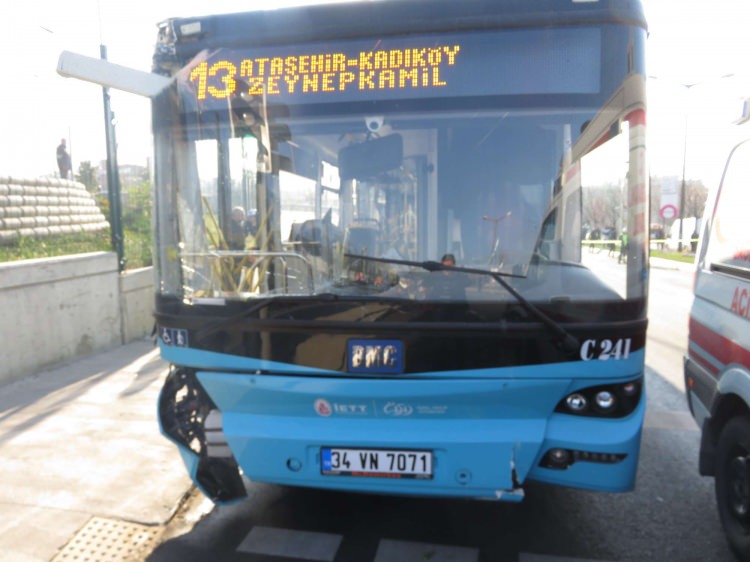 Üsküdar'da otobüs faciası: Ölü ve yaralılar var! - 1