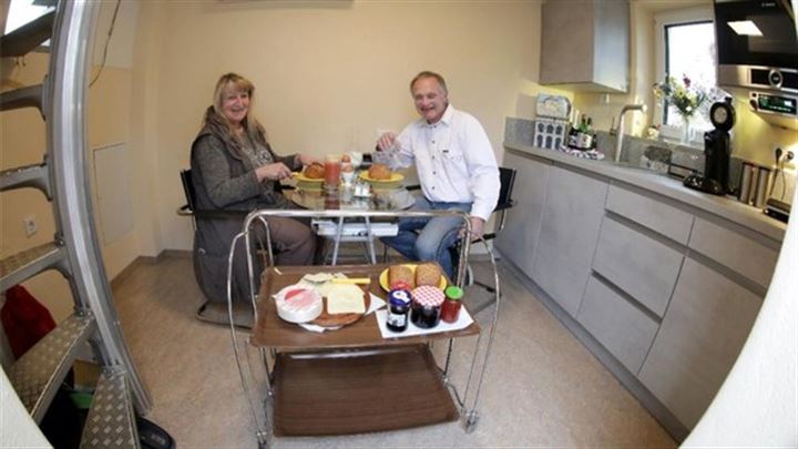 Bu ev 3 katlı fakat sadece 14 metrekare! - 2