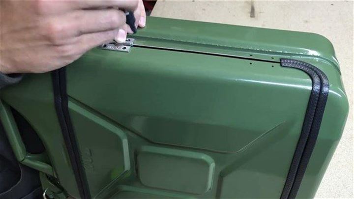 Benzin bidonuyla buzdolabı yaptı - 21