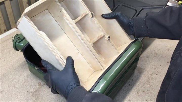 Benzin bidonuyla buzdolabı yaptı - 45