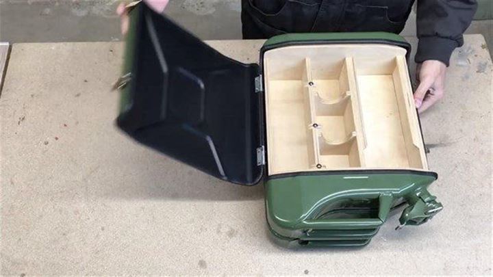 Benzin bidonuyla buzdolabı yaptı - 46