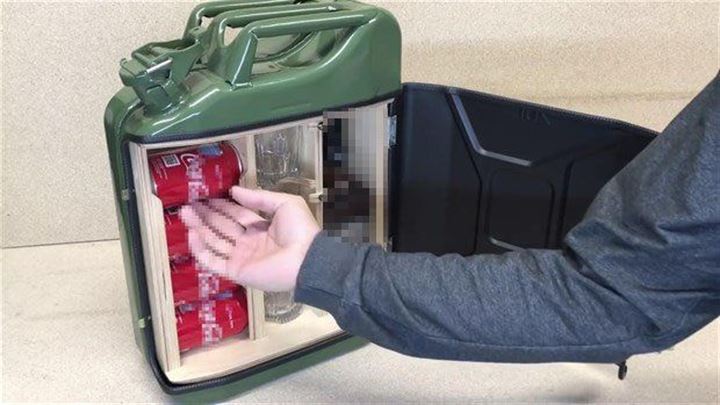 Benzin bidonuyla buzdolabı yaptı - 50