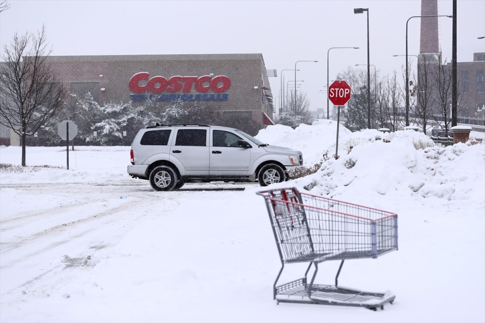 Chicago'yu kar fırtınası vurdu - 5