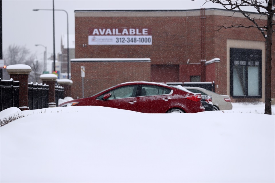 Chicago'yu kar fırtınası vurdu - 6