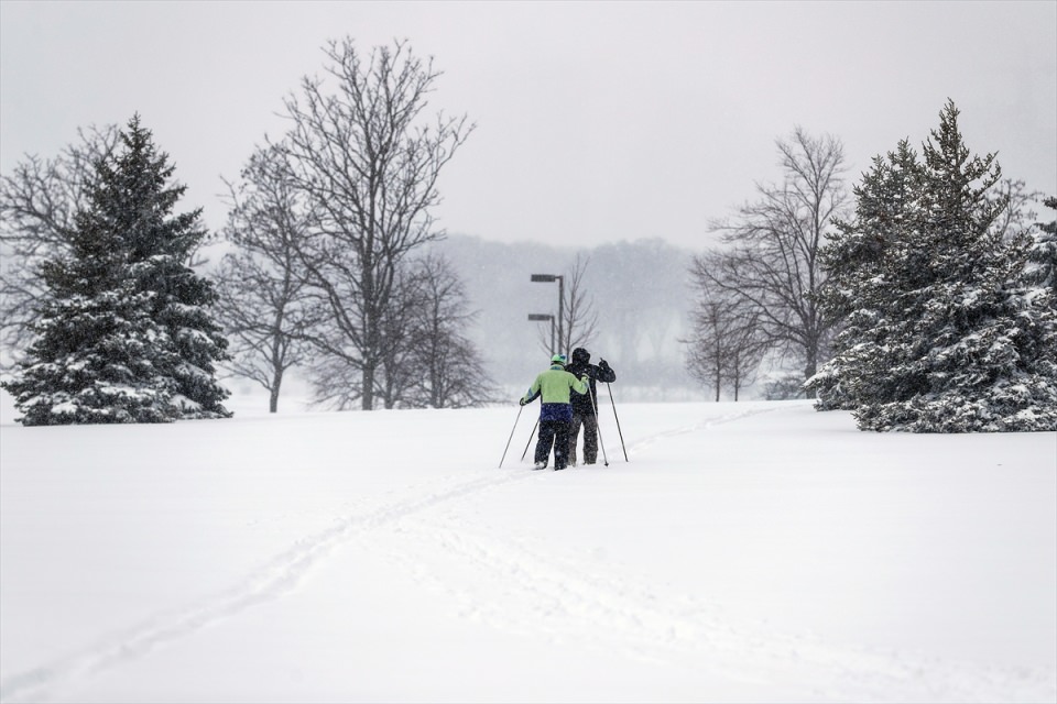 Chicago'yu kar fırtınası vurdu - 20