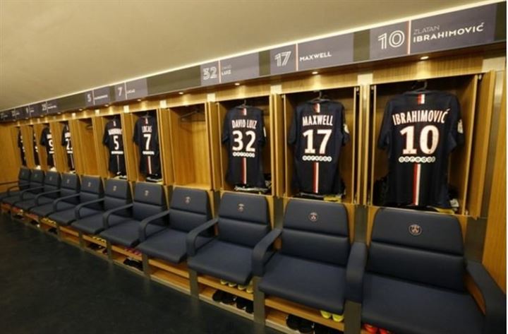 Dev futbol kulüplerinin soyunma odaları - 14