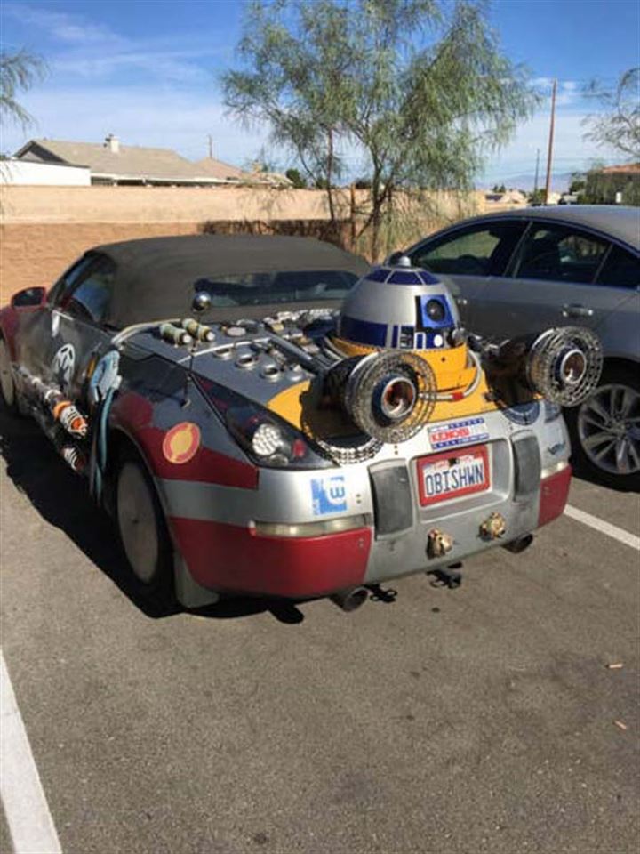 Modifiye araçlara yeni bir boyut kazandırdılar - 0