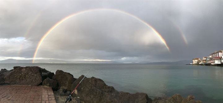İstanbul'da beliren gökkuşağı kendine hayran bıraktı - 2