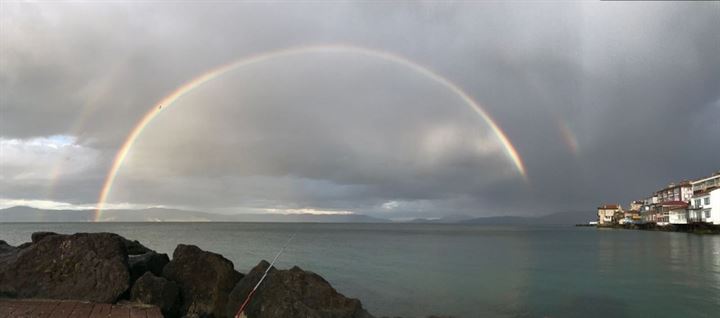 İstanbul'da beliren gökkuşağı kendine hayran bıraktı - 3