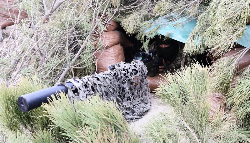 TSK'nin keskin nişancıları Afrin'de - 17