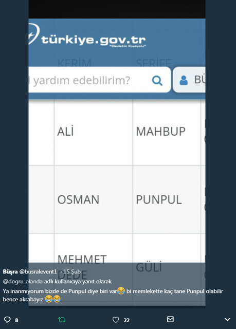 e-Devlet'in soyağacı sorgulamasında rastlanan değişik isimler - 1