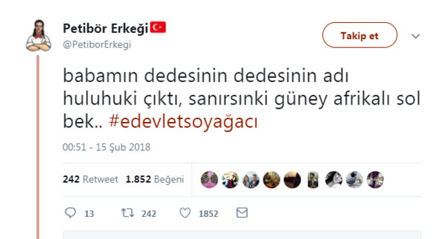 e-Devlet'in soyağacı sorgulamasında rastlanan değişik isimler - 40