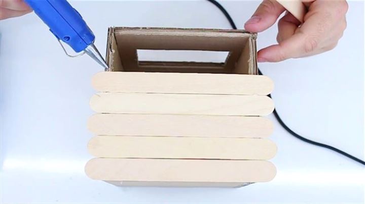 Evdeki malzemelerden klima yaptı - 6