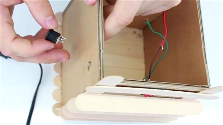 Evdeki malzemelerden klima yaptı - 11