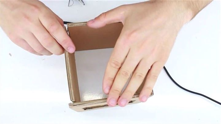 Evdeki malzemelerden klima yaptı - 13