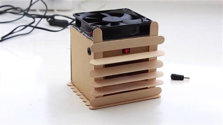 Evdeki malzemelerden klima yaptı - 27