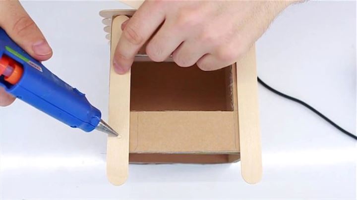 Evdeki malzemelerden klima yaptı - 32