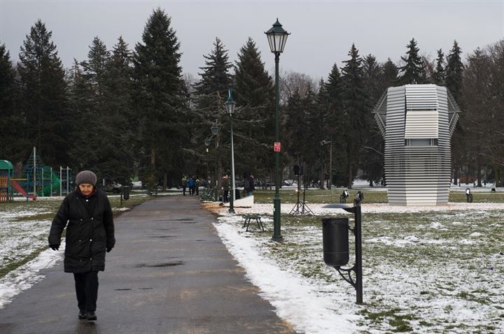 Krakow'da ilk kez kurulan Kirli Hava Temizleyici Kule - 0