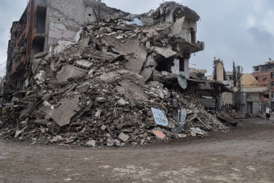 Esed rejiminin harabeye çevirdiği şehir: Doğu Guta - 0