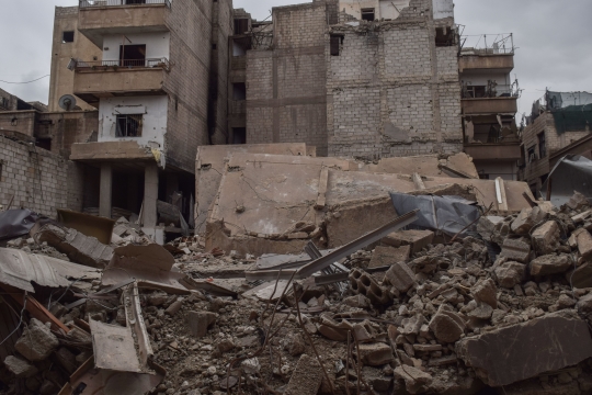 Esed rejiminin harabeye çevirdiği şehir: Doğu Guta - 0