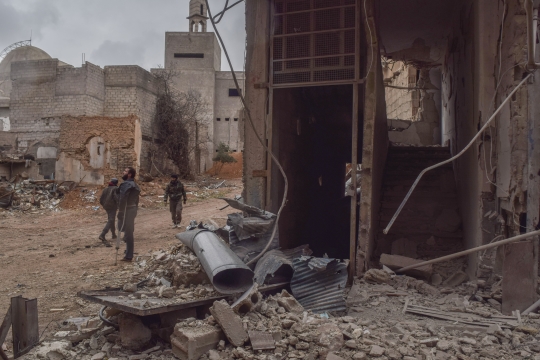 Esed rejiminin harabeye çevirdiği şehir: Doğu Guta - 0