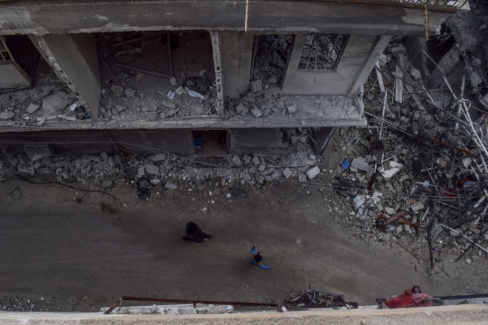 Esed rejiminin harabeye çevirdiği şehir: Doğu Guta - 0