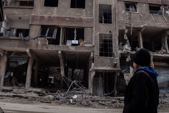 Esed rejiminin harabeye çevirdiği şehir: Doğu Guta - 0