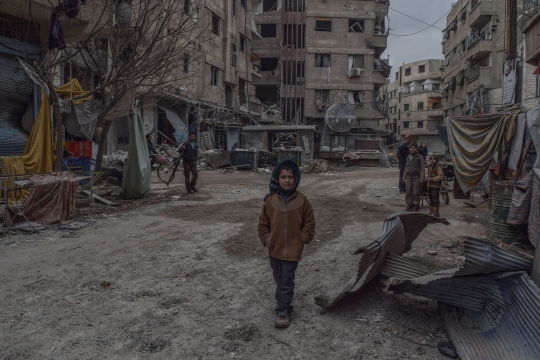 Esed rejiminin harabeye çevirdiği şehir: Doğu Guta - 0