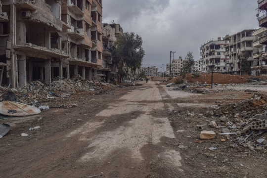 Esed rejiminin harabeye çevirdiği şehir: Doğu Guta - 0