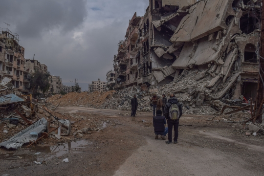 Esed rejiminin harabeye çevirdiği şehir: Doğu Guta - 0