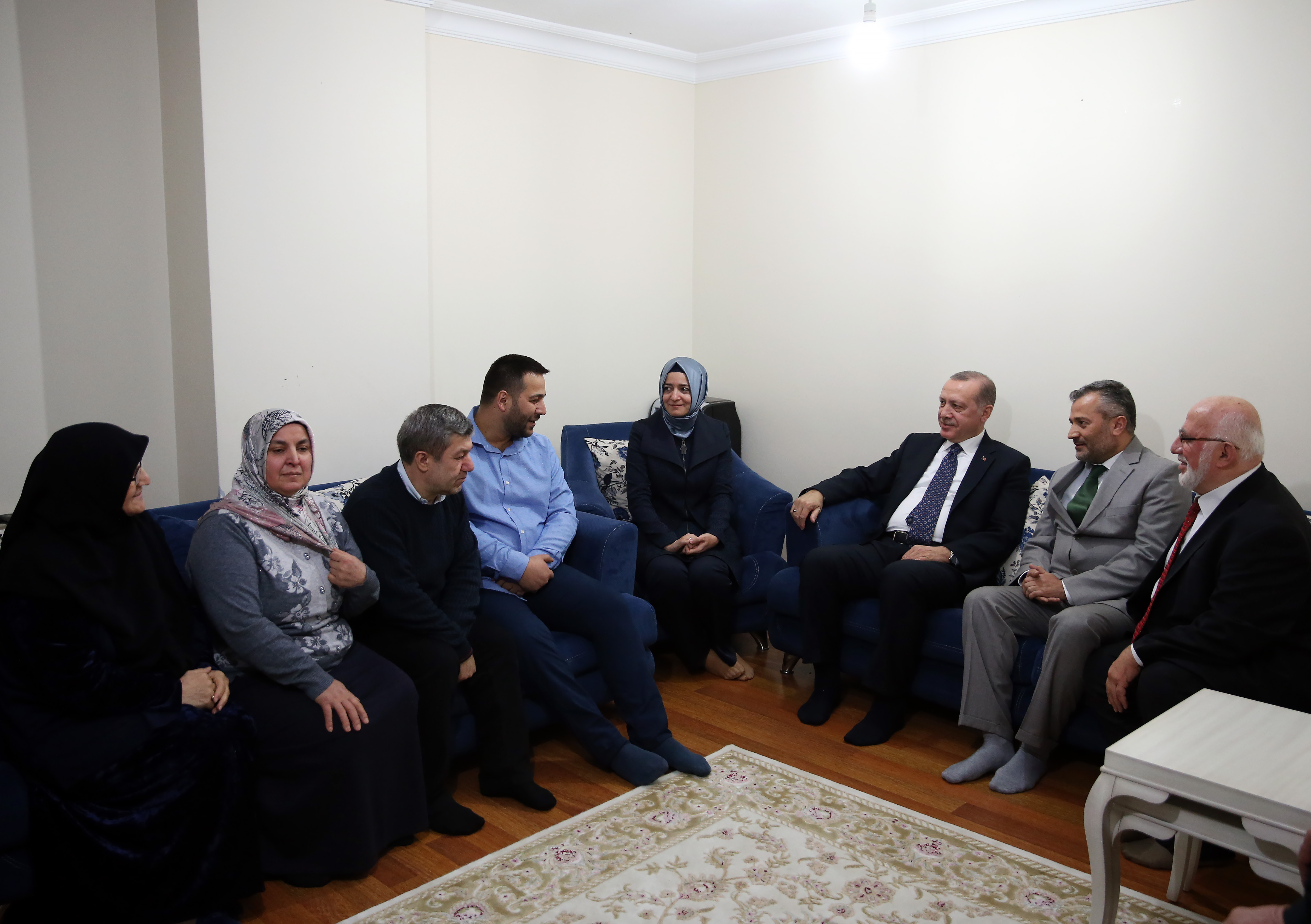 Erdoğan'dan 15 Temmuz gazisi Gündüz'e ziyaret - 0