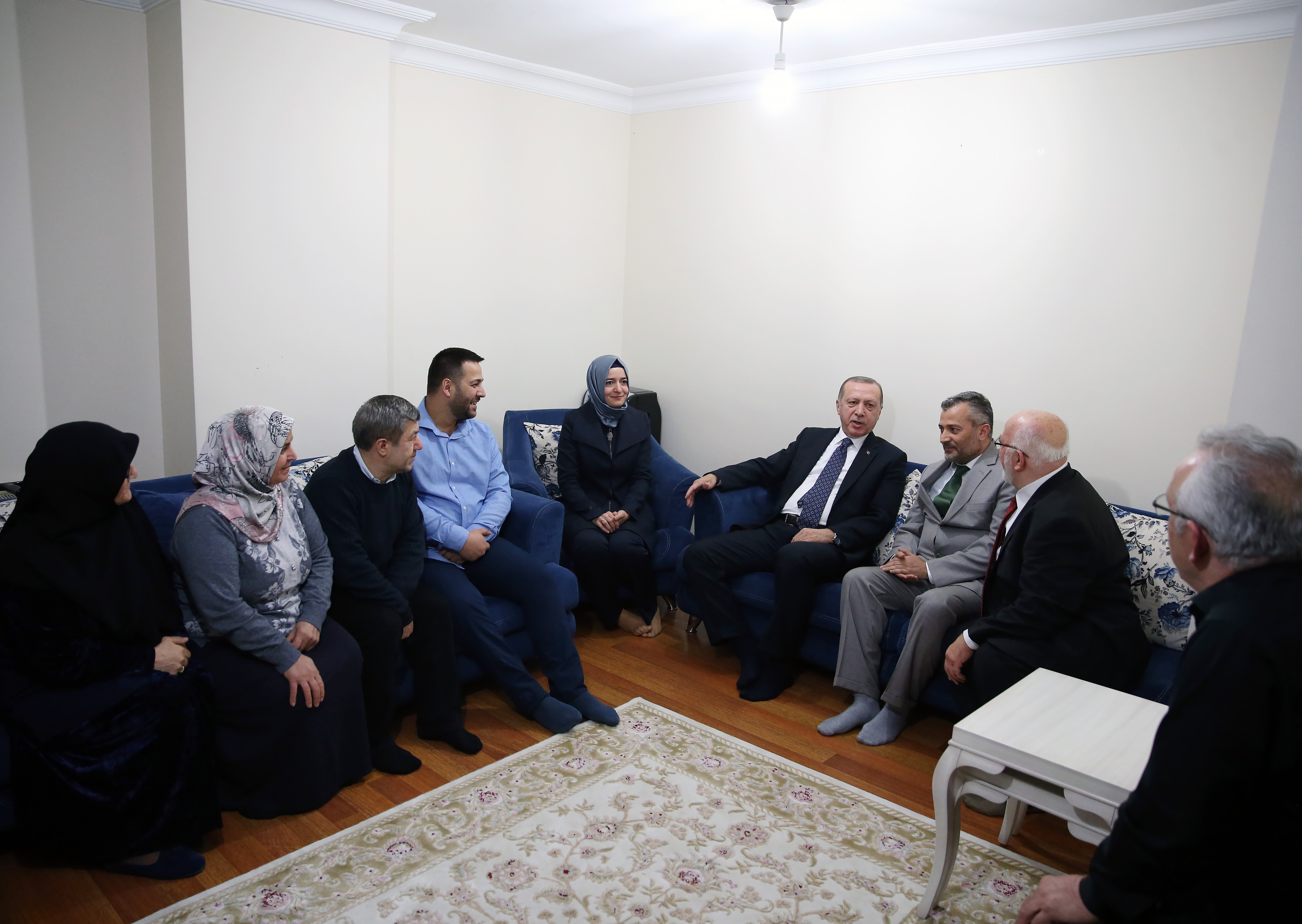 Erdoğan'dan 15 Temmuz gazisi Gündüz'e ziyaret - 0