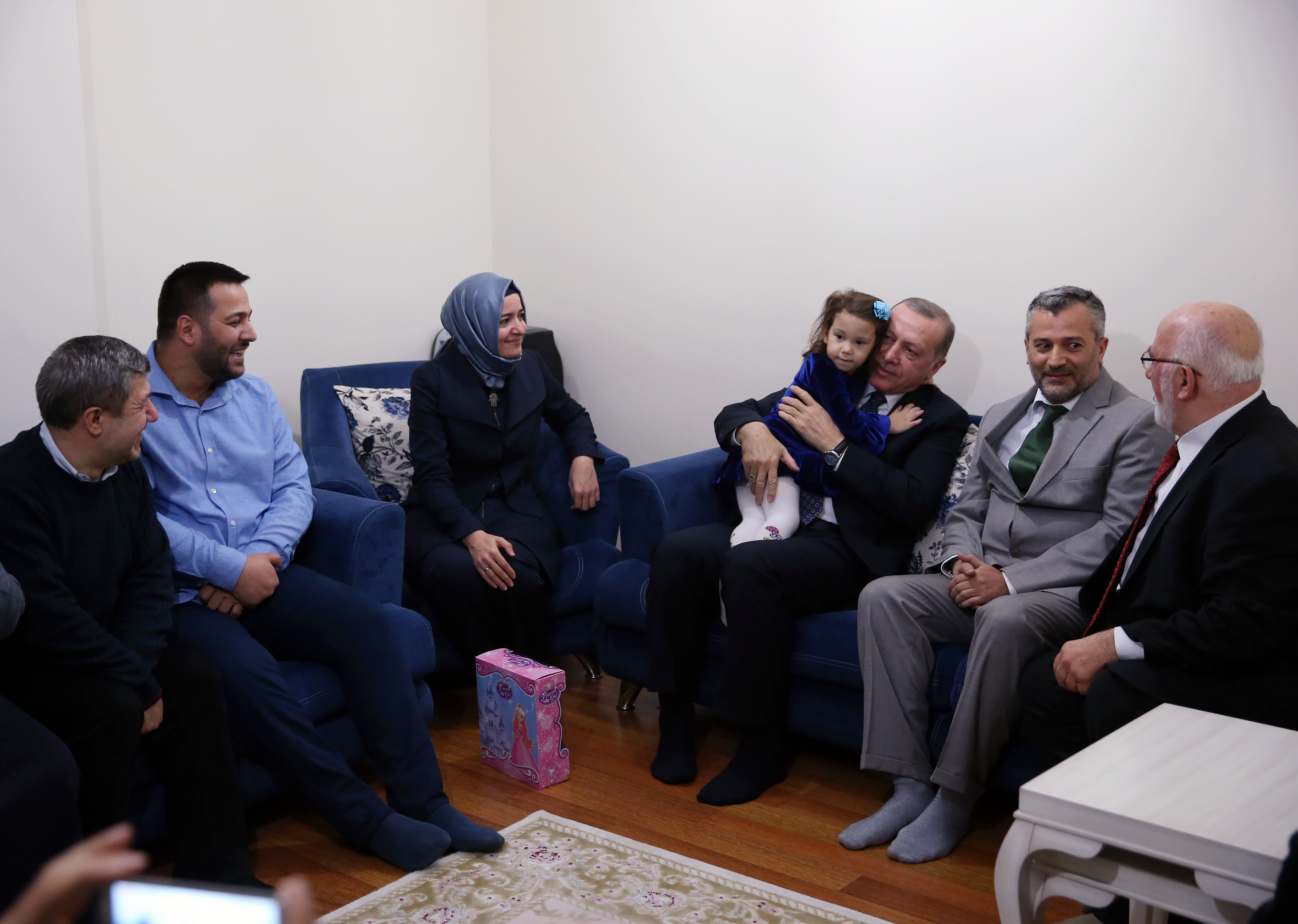 Erdoğan'dan 15 Temmuz gazisi Gündüz'e ziyaret - 0